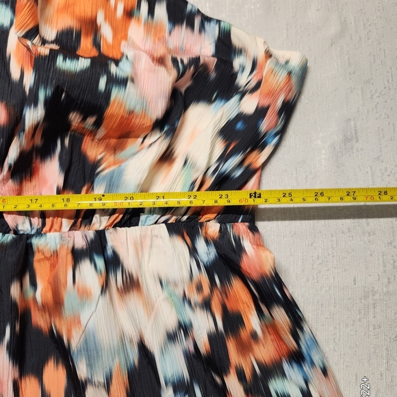 NWT ELOQUI FLORAL SIZE 26 HALTER MAXI DREES. - Picture 7 of 13